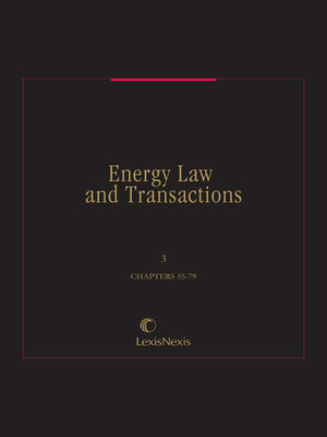 cover image of Energy Law and Transactions